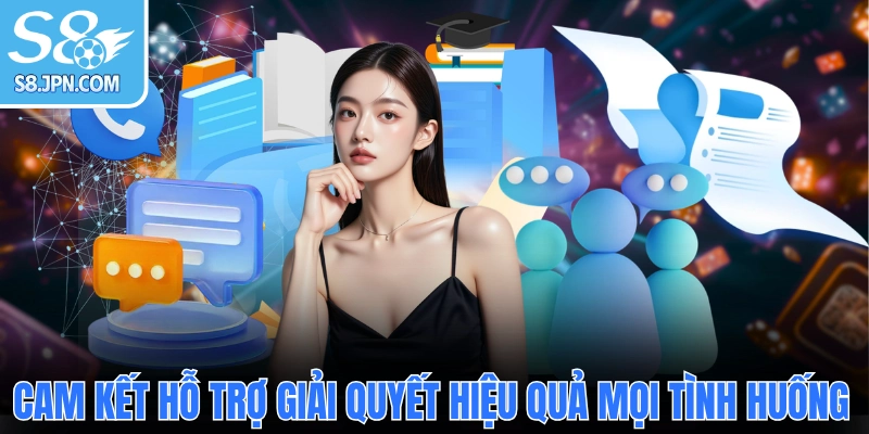 Cam kết hỗ trợ 24/7 giải quyết hiệu quả mọi tình huống